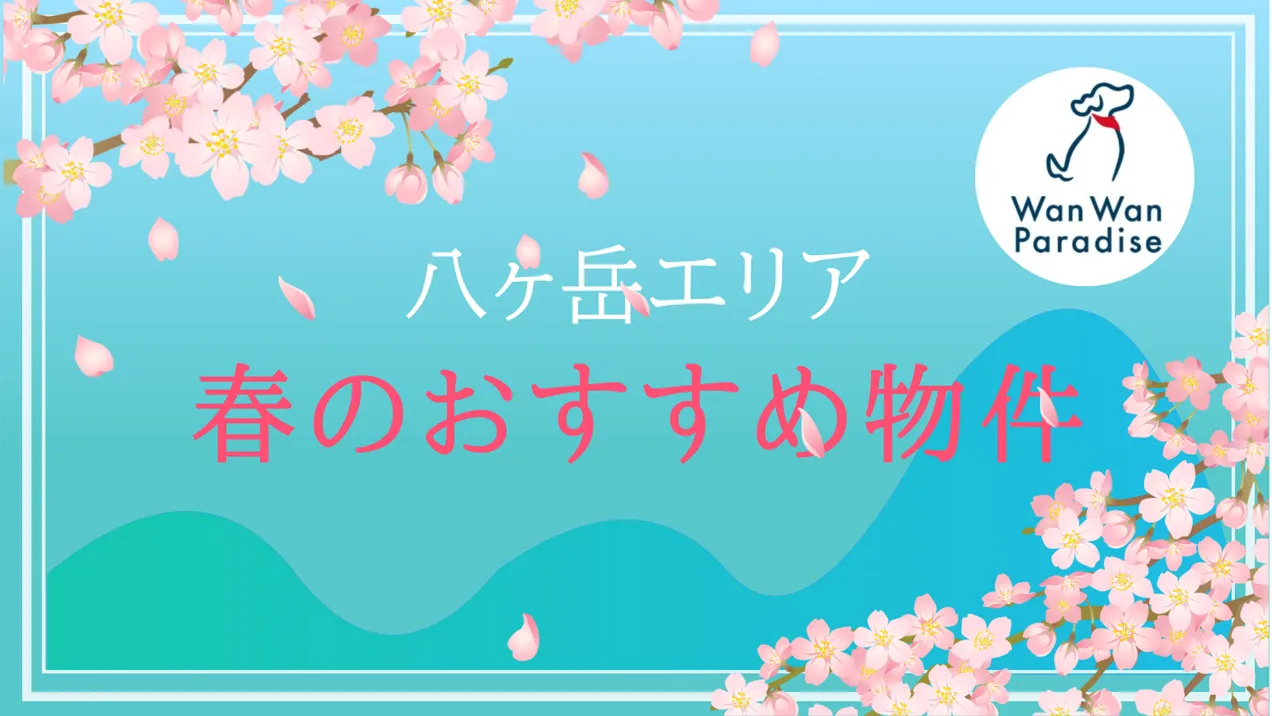 八ヶ岳エリア 春のおすすめ物件